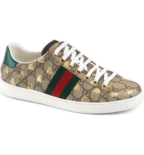 gucci bee ace sneakers|gucci ace sneakers platform.